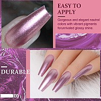 Major Dijit Quick Dry Nail Polish Purple Silver Summer Nail Lacquer For Nail Art Regular Nail Polish 041 Fl Oz