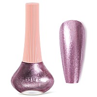 Major Dijit Quick Dry Nail Polish Purple Silver Summer Nail Lacquer For Nail Art Regular Nail Polish 041 Fl Oz