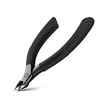 Fvion Cuticle Trimmer Professional Cuticle Nippers Rubber Coated Handle Manicure Tools Stainless Steel Cuticle Cutter For N