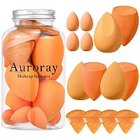 14 Pcs Makeup Sponge Set Beauty Sponges Blender With 4 Pcs Powder Puff And 4 Pcs Mini Make Up Sponges Birthday Gift Mothers Day