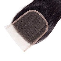 Lace Closure 4X4 Hd Lace Closure Straight Lace Closure Human Hair 16 Inch Brazilian Virgin Hair Lace Closure Free Part 100 Huma