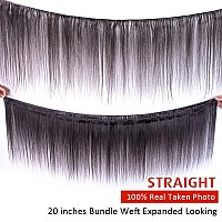 Luixediva Straight Hair Bundles 3 Bundles 22 24 26 Inch Straight Bundles Human Hair 10A Grade 100 Unprocessed Virgin Brazilia