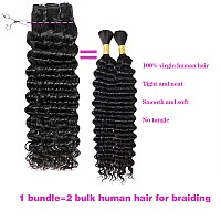 Deep Wave Human Hair Bundles Hair Bundles Wavy Deep Curly Human Hair Bundles Wet And Wavy Bundles Human Hair 3 Bundles Natural B