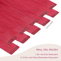 Wennalife Tape In Hair Extensions Human Hair Red Tape In Extensions 10Pcs 20G 12 Inch Remy Invisible Tape Ins Straight Colored