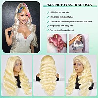 Nicele Ann 613 Lace Front Wig Human Hair Body Wave 360 Lace Front Wigs Human Hair 200 Density 360 Hd Lace Front Wigs Human Hair