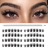 Lankiz Manga Lash Clusters 96Pcs Cluster Lashes With Bottom Lashes Individual Lash Extensions Anime Lashes For Diy Eyelash Ext