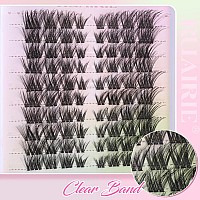 Lash Clusters Eyelash Extensions Wispy Eyelash Clusters 80Pcs 816Mm Individual Lashes Extensions Natural Cluster Lashes Clear B