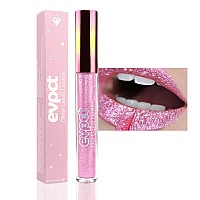 Evpct 1Pcs Pink Matte To Glitter Liquid Lipstick Lip Set Kit Long Lasting Matte Diamond Glitter Lipstick Waterproof Colorful S