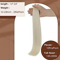 Full Shine Long Hair Extensions Virgin Tape In Hair Extensions Human Hair 24 Inch Seamless Skin Weft Tape In Extensions Real Hum