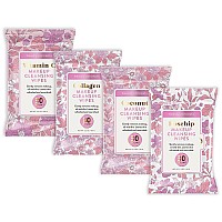 Beauty Concepts Deluxe 4Pack 30 Count Makeup Cleansing Wipes