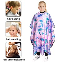 Pelocapa Hair Cutting Capes For Kids Waterproof Salon Capes Shampoo Capes For Boys Girls Children 39 51 Mermaid