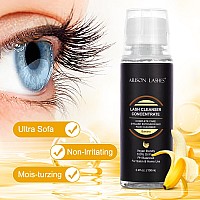 Eyelash Cleanser Concentrate 100Ml Lash Extensions Shampoo Natural Foaming Cleanser Diy Nonlrritating Wash For Extensions Lashe