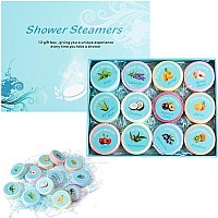 Six Foxes Shower Steamers Essential Oil Aromatherapy 12 Packs For Men And Women Relaxation Birthday Gifts For Women And Men