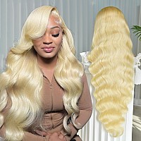 Shengcai 613 Lace Front Wig Human Hair 13X4 Body Wave Blonde Lace Front Wigs Human Hair Pre Plucked Glueless Wigs Human Hair 180