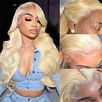 Shengcai 613 Lace Front Wig Human Hair 13X4 Body Wave Blonde Lace Front Wigs Human Hair Pre Plucked Glueless Wigs Human Hair 180