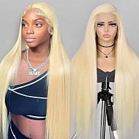 Alididi 613 13X6 Lace Front Wig Human Hair 200 Density Blonde Wig Human Hair 613 Lace Front Wig Human Hair Straight Lace Frontal