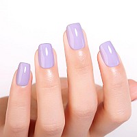 Firedeep 16Ml Lilac Purple Gel Nail Polish Light Purple Color Soak Off Uv Led Nail Gel Polish Spring Summer Autumn Manicure Salo