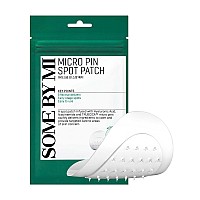 Some By Mi Micro Pin Spot Patch Pack Of 1 14Mm 9 Counts Microneedle Hydrocolloid Pimple Patch With Salicylic And Hyaluronic