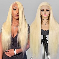 Alididi 613 13X6 Lace Front Wig Human Hair 200 Density 26Inch 613 Lace Front Wig Human Hair Blonde Wig Human Hair Straight Lace