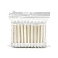 Pointed Tip Cotton Swabs 2000 Count Cotton Buds Double Precision Tips With Paper Stick For Personal Care And Makeup