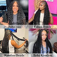 Human Braiding Hair Deep Wave Bulk Human Hair For Braiding No Weft 2 Bundles 100G Wet And Wavy Human Braiding Hair For Boho Brai