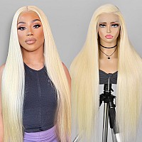 Alididi 613 13X6 Lace Front Wig Human Hair 200 Density Blonde Wig Human Hair 613 Lace Front Wig Human Hair Straight Lace Frontal