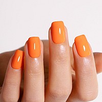 Firedeep 16Ml Gel Nail Polish Pastel Orange Yellow Color Soak Off Uv Led Nail Gel Polish Spring Summer Manicure Salon Diy At Hom