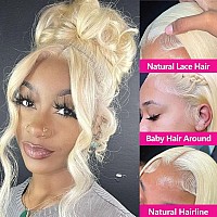 Alimoonbeam 613 Lace Front Wig Human Hair 360 Body Wave Blonde Lace Front Wigs Human Hair Blonde Wig Full Lace Human Hair Wigs 2