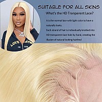 Nicele Ann 613 5X5 Lace Front Wig Human Hair 613 Hd Lace Frontal Wig Straight Blonde Lace Front Wigs Human Hair Pre Plucked With