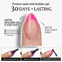 Btartboxnails Xcoattips French Nails Brighter Pastel French Tip Press On Nails Long Sqaure Nail Tips Soft Gel Nails False Na