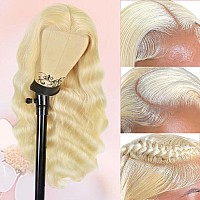 Alididi 4X6 613 Lace Front Wig Human Hair 613 Glueless Wigs Human Hair 180 Density Blonde Wig Human Hair Pre Cut Lace And Pre P