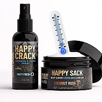 Happy Sack Nut Love Cooling Cream Antichafing Ball Deodorant For Men Odor Control Aluminumfree Comfort Cream Gifts For