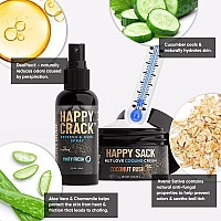 Happy Sack Nut Love Cooling Cream Antichafing Ball Deodorant For Men Odor Control Aluminumfree Comfort Cream Gifts For