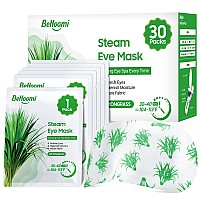 Behoomi 30Packs Steam Eye Mask Heated Eye Mask Warm Compress For Eyes Self Heating Disposable Eye Masks Sleep Mask For Home