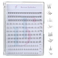 Df Touchjoy Bottom Lashes 4 Styles Mixed Bottom Lash Clusters 6Mm Lash Clusters With Bottom Lashes Natural Look Wispy Lashes Diy