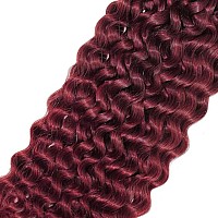 Human Braiding Hair Water Wave Bulk Human Hair For Braiding No Weft Wet And Wavy Human Hair Braiding Hair Extensions For Boho Br