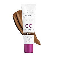 Lumene Color Correcting Cc Cream Lightweight Foundation With Medium Coverage Redness Reducing Face Makeup For A Glowing Comp