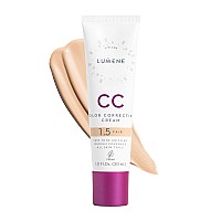 Lumene Color Correcting Cc Cream Lightweight Foundation With Medium Coverage Redness Reducing Face Makeup For A Glowing Comp