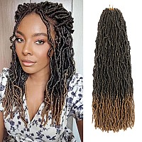 Faux Locs Crochet Hair 12 Inch Soft Locs Hair 7 Packs Soft Crochet Hair Extensions T27 Pre Looped Crochet Hair Extensions For Wo