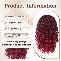 Aisi Beauty Curly Ponytail Extension Drawstring Ponytail Extension For Black Women Synthetic Clip In Ponytail 14 Inch Long Curl