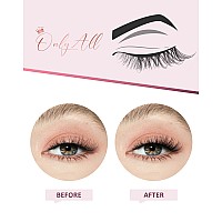 Onlyall Half Eyelashes Corner Lashes Natural Lashes Half Lashes Wispy End Lashes Corner Eyelashes 34 Lashes 7 Pairs C19