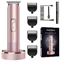 Pritech Bikini Trimmer For Women Waterproof Pubic Hair Trimmer Women For Wet Dry Use Electric Shaver For Women Women Electr