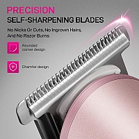 Pritech Bikini Trimmer For Women Waterproof Pubic Hair Trimmer Women For Wet Dry Use Electric Shaver For Women Women Electr