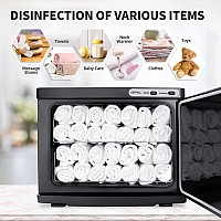 Depfall Hot Towel Warmer With 2Pcs Salon Towels Tongs Professional 23L Large Towel Warmers Spa 2In1 Towel Warmer Esthetici