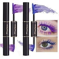 Doubleended Colored Mascara For Eyelashes Setcolorful Waterproof Mascara Long Lasting Charming Voluminous Mascara For Women Cr