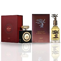 Lattafa Pride Nebras Eternal Oud Unisex Edp Sprays 100Ml 34Oz Long Lasting Luxurious Fragrances For Men Women Amaz