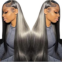 Straight Lace Front Wigs Human Hair 13X4 Hd Transparent Lace Front Human Hair Wigs For Black Women Glueless Brazilian Virgin Hai