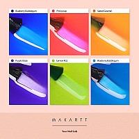 Makartt Jelly Gel Polish Settranslucent Colors Gel Nail Polish Kit Pink Pueple Yellow Blue Summer Colorful Nail Polish Sheer Ge