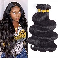 Cepeen 10A Brazilian Body Wave Bundles Human Hair 24 26 28 Inch 100 Unprocessed Human Hair 3 Bundles Body Wave Remy Virgin Hair