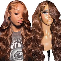 13X6 Lace Front Wigs Human Hair 34 Inch Transparent Hd Lace Front Wigs Human Hair Pre Plucked Glueless Body Wave Frontal Wigs